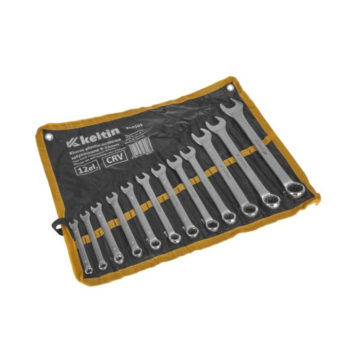 Trusa chei combinate 6-22mm 12buc K00101 Geko