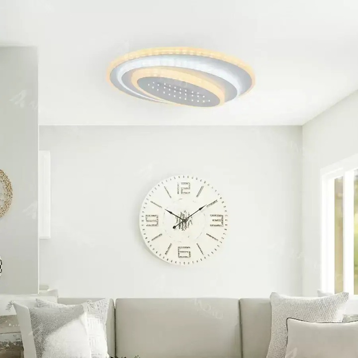 Lustra LED Alessandro DESIGN NEXA 3D 36 W, Alb, dimabil, 25x18x6cm