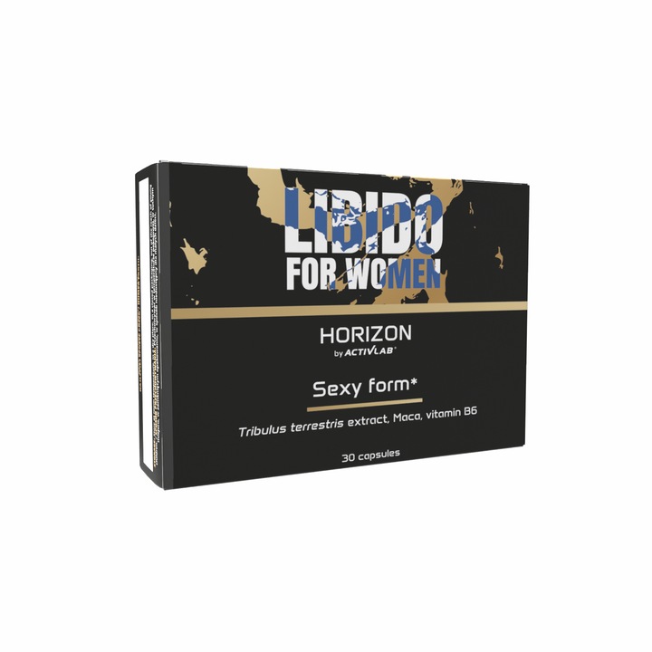 ActivLab HORIZON Libido pentru Femei, 60 capsule, Maca, Tribulus, Zinc, Vitamina D