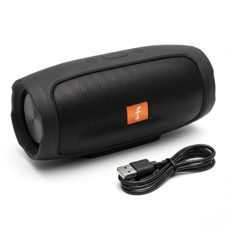 Boxă portabilă Lewer E3Mini, Bluetooth, 4 difuzoare, 20W, Negru