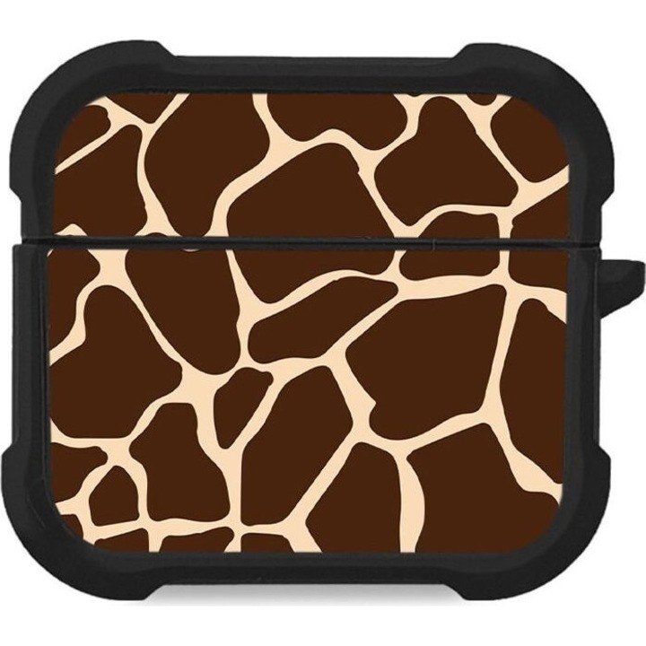 Husa pentru casti, Sonique, Maro, Compatibil cu Airpods 3