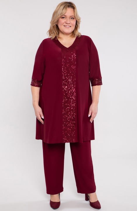 Set de paiete bordeaux