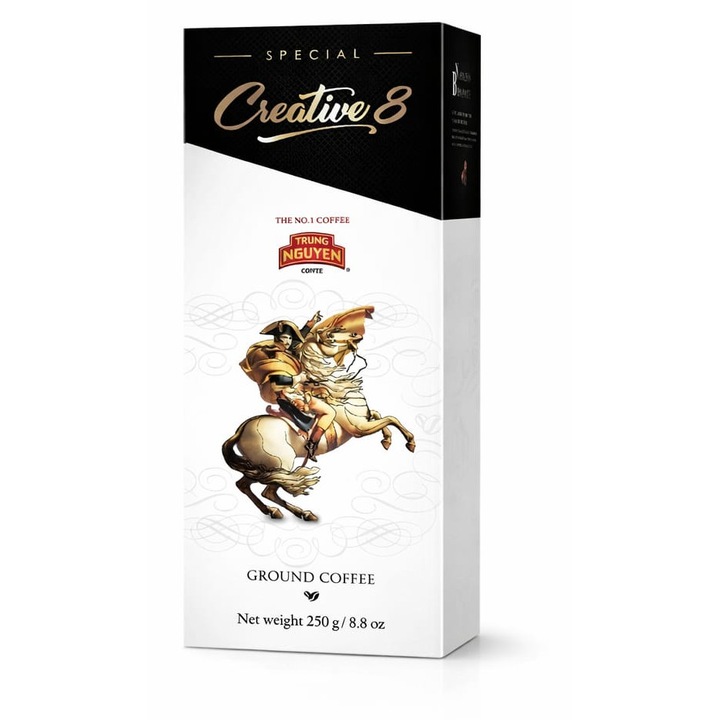 Cafea macinata, Trung Nguyen, Creative 8, gust intens, 250g