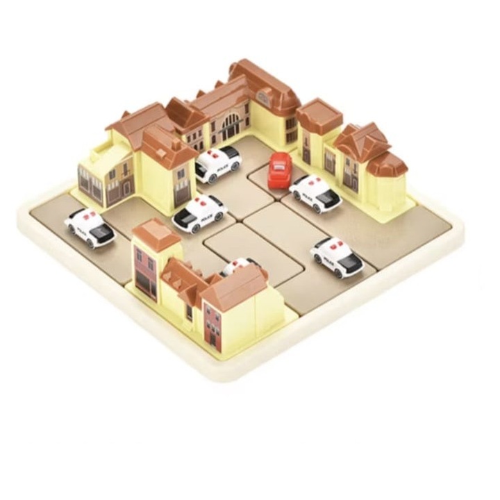 Joc educativ, City Traffic, montessori, lemn