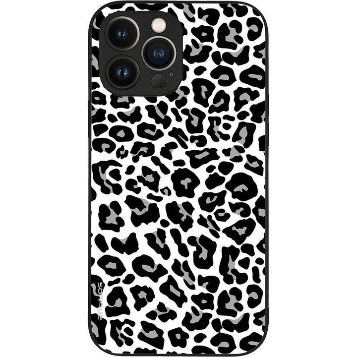 Husa telefon Sonique Animal Print Series, leopard, silicon, pentru Apple iPhone 13 Pro Max