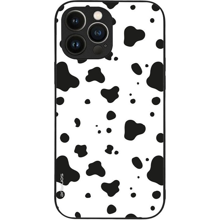 Husa telefon Sonique Animal Print Series pentru Apple iPhone 13 Pro Max, silicon, design rezistent, multicolor