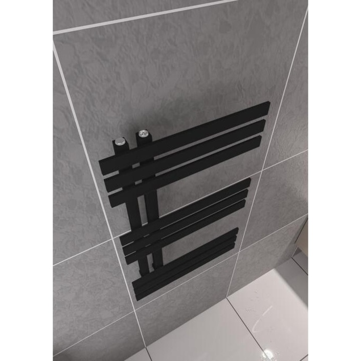 Radiator de baie Aerfild Elche 500x800 mm, negru