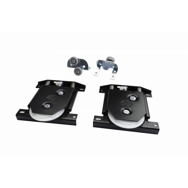 Set 2 x Sina de Glisare Scivo 80, IDEAL FEROLUC, metal, pentru 1 usa