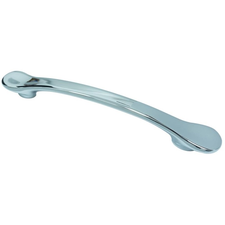 Set 2 x Manere Uriel, 224 mm, Finisaj Crom Lucios, Aluminiu