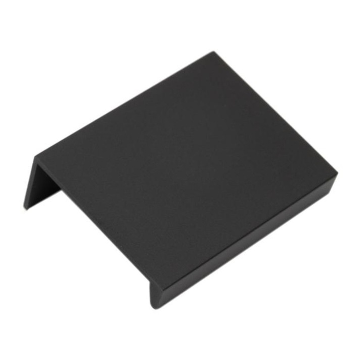 Set 2 Manere Hexis, 32mm, Negru, Aluminiu