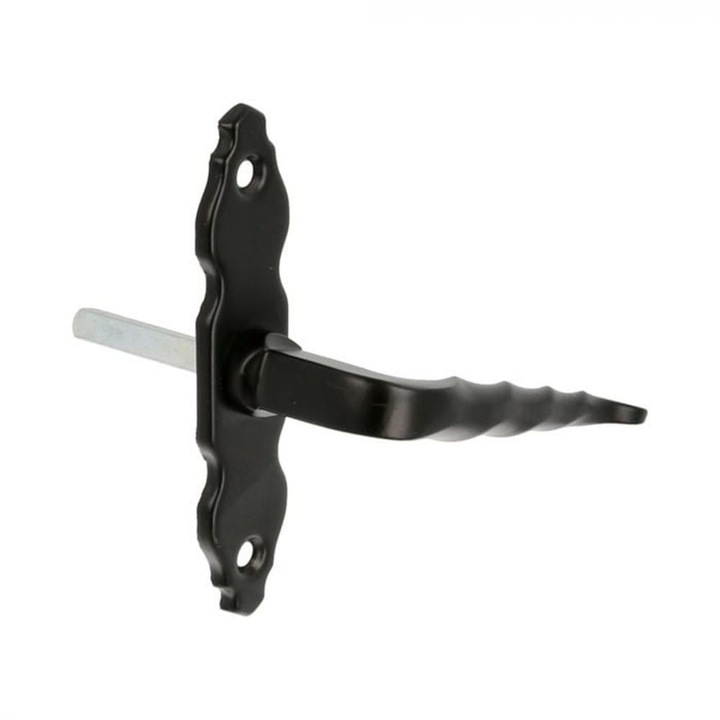 Set 2 x Maner Gallo pentru Feronerie, Negru, pentru Feronerie din Lemn