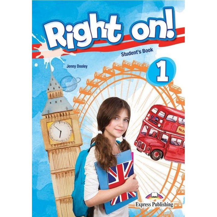 Curs Limba Engleză Right On 1, Jenny Dooley, 2018