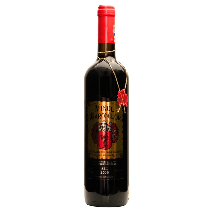 Vin roșu sec Dealu Mare Baronilor 2009, 0.75l