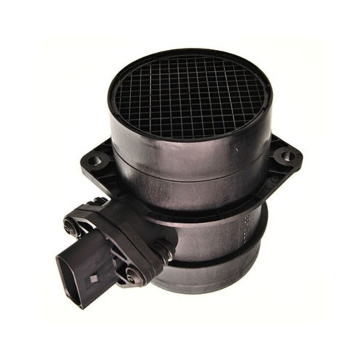 Дебитомер за въздух Bosch 071 906 461 A за Volkswagen, сензор за ефективност, оптимизация на сместа, 30x10x5см