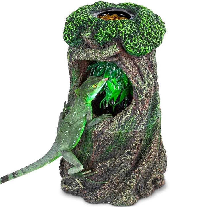 Cascada pentru terariu Repti-Zoo DF13, umiditate ridicată, pompa silentioasă, 17x17x29cm