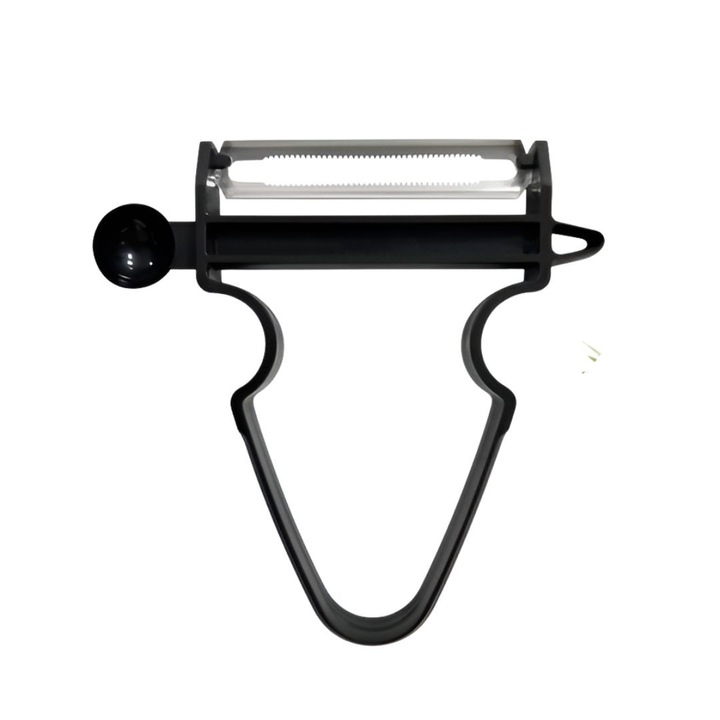 Curatator legume si fructe pentru peeling, lama inox, ergonomic, negru