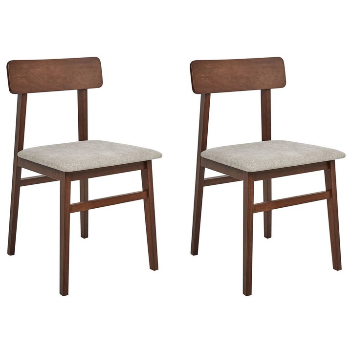 Étkezőzék kétdarabos szettben Stacy Kaucsukfa (gumifa) Tópszín