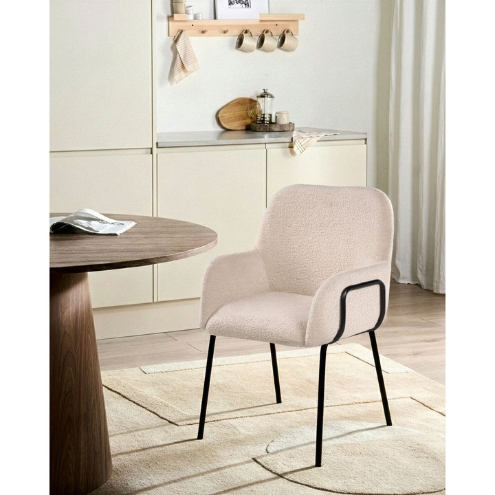 Étkezőszék Algona Buklé Világosbézs