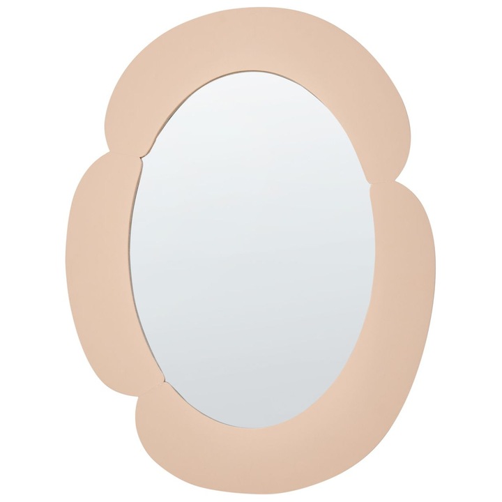 Falitükör Alvena 60 x 80 cm Bézs