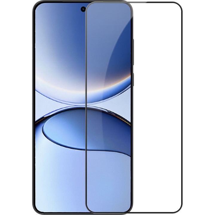 Folie protectie Nillkin 2.5D CP + PRO, neagra, 0.33mm, pentru Poco F7
