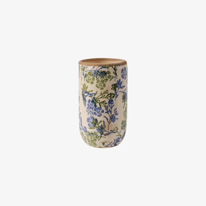 Vaza decorativa, Phos & Gaia, model Anita, ceramica, cilindrica, cu finisaj lucios, dimensiuni variate