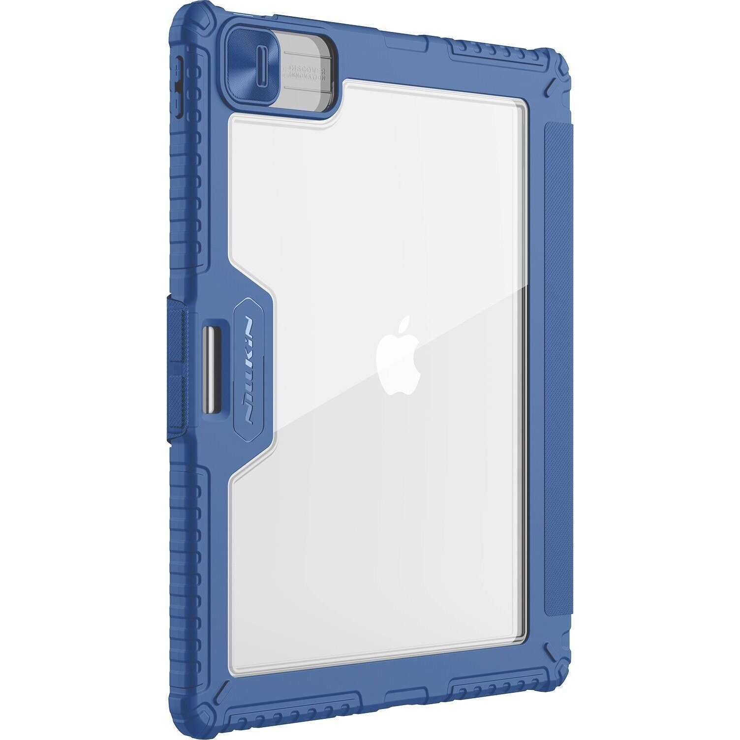 Husa tableta Nillkin Bumper Pro, protectie completa, capac flip, transparent, 12.9 inch