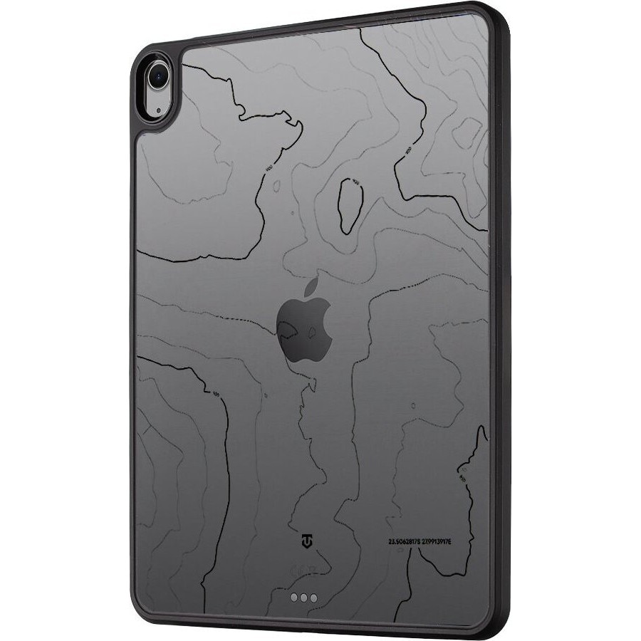 Husa tableta Tactical Warthog pentru iPad Air 11 2024/2025, 7 culori butoane, design transparent, standard militar MIL-STD-810 516