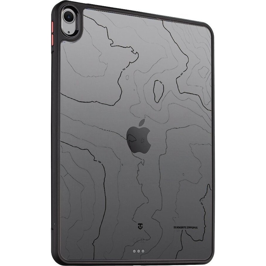 Husa tableta Tactical Warthog pentru iPad Air 11 2024/2025, 7 culori butoane, design transparent, standard militar MIL-STD-810 516