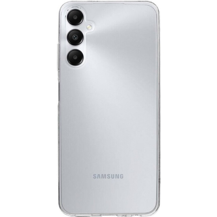 Husa telefon Tactical TPU pentru Samsung Galaxy A05s, transparent, subtire, compatibila cu incarcarea wireless