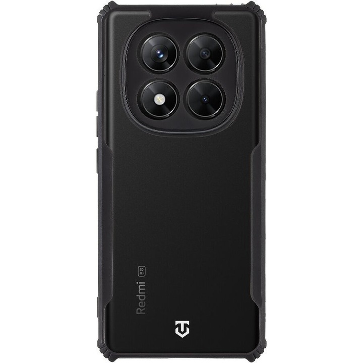 Husa telefon Tactical Quantum Stealth, colturi intarite, carcasa flexibila, transparenta, pentru Xiaomi Redmi Note 14 Pro 5G/X7 5G