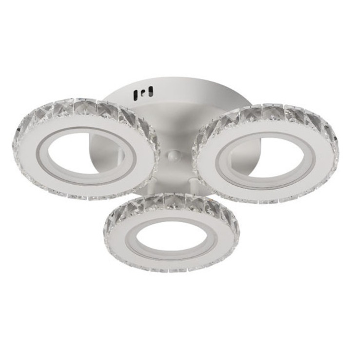Plafoniera Myra LED 55W 3CCT 4235lm alb dimabila - ERSTE