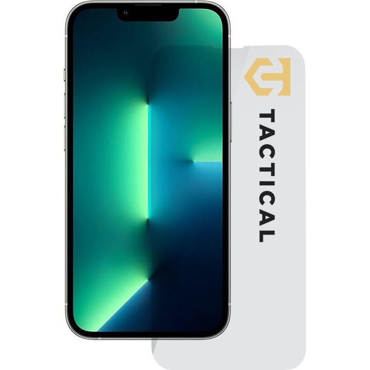 Tactical 2.5D üveg kijelzővédő fólia telefonokhoz, 0.33mm, 9H keménység, átlátszó, teljes telepítő készlet
