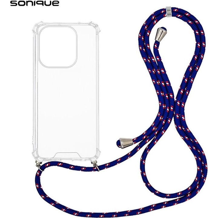 Husa telefon Sonique Armor Clear, antishock, multicolor, pentru Oppo A40