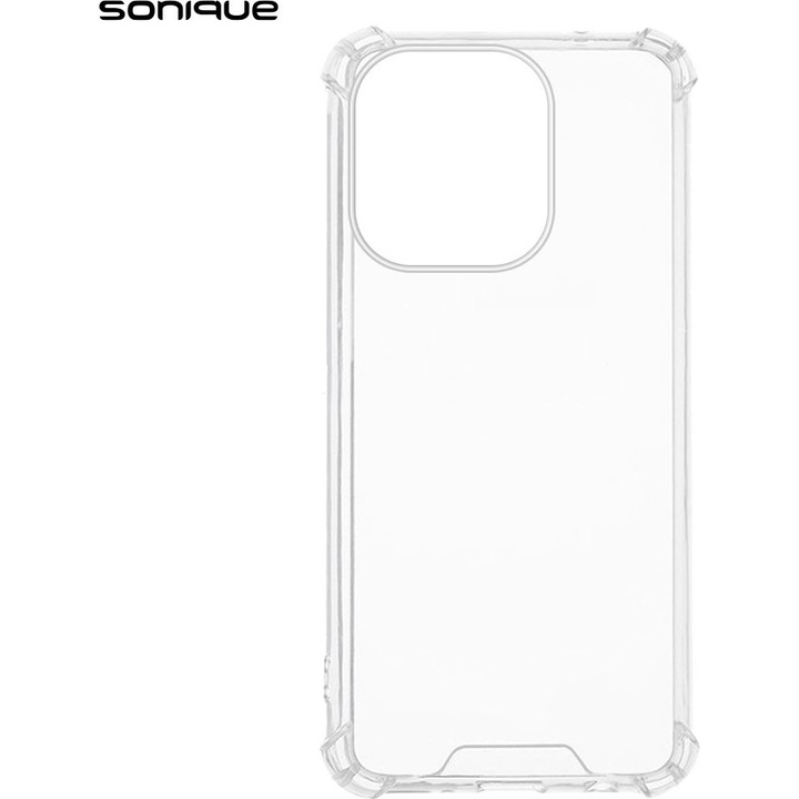 Husa telefon Sonique Armor Clear Antishock, transparent, pentru Oppo A5 Pro 5G