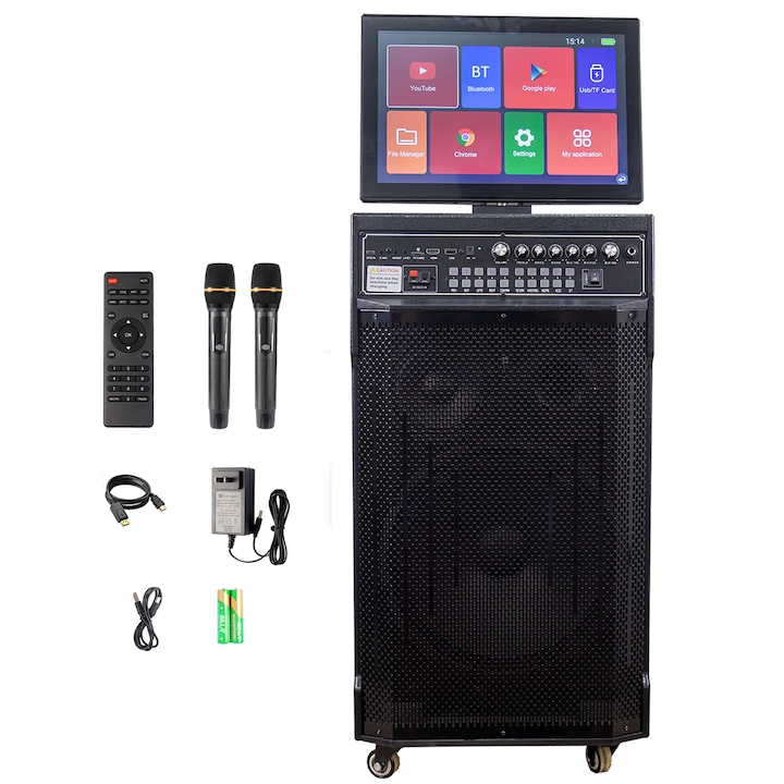 Boxa portabila JBL Charge 5, Bluetooth, Pro Sound, IP67, PartyBoost, Powerbank, Turcoaz