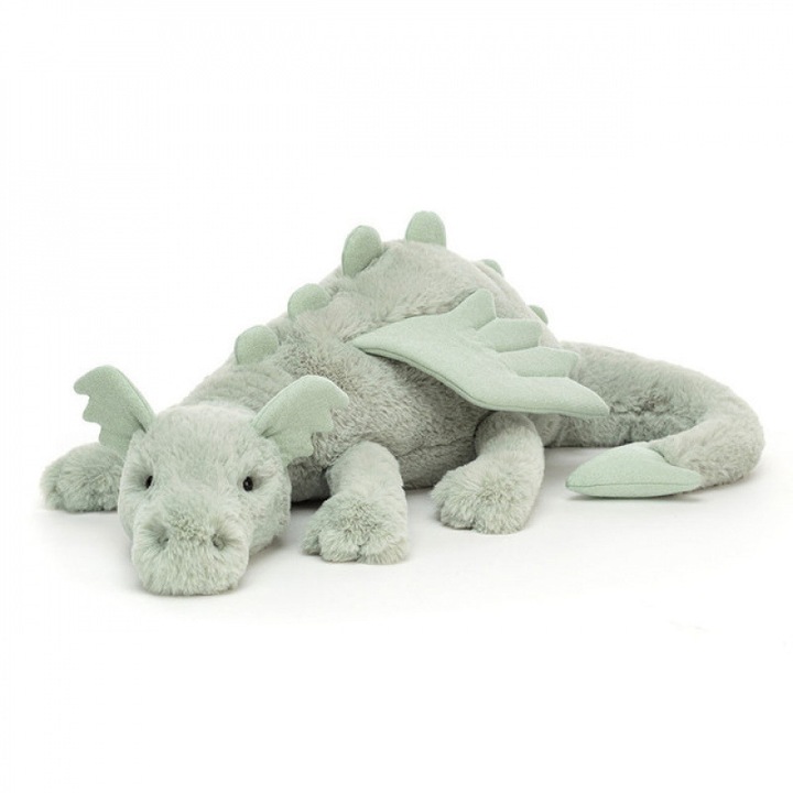 Jucarie de plus dragon, 50cm, cu aripi, set de cadou pentru prieteni si familie