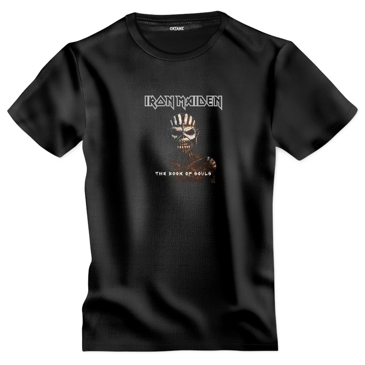 Tricou rock Iron Maiden The Book of Souls negru 3XL Oktane