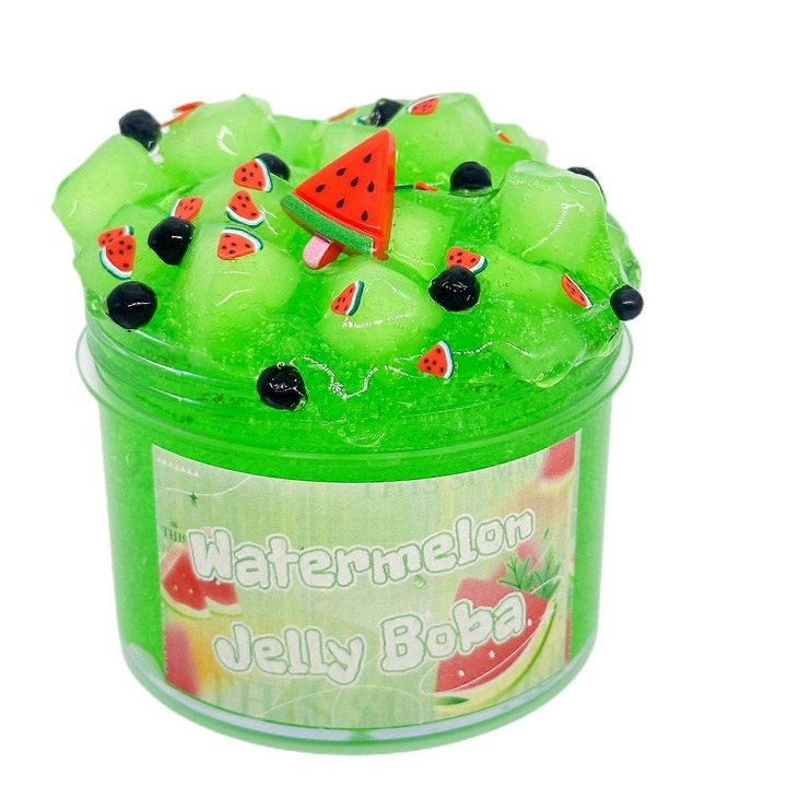 Slime BOBA комплект слуз желе куб 240ml