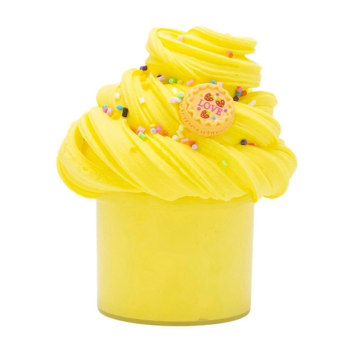 Slime pentru copii, galben