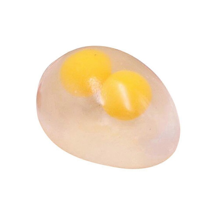 Minge antistres din cauciuc, forma ou