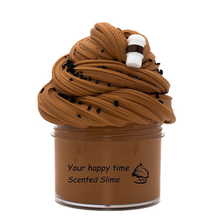 Pasta modelabila Furry Cloud Butters Slime 70ml maro