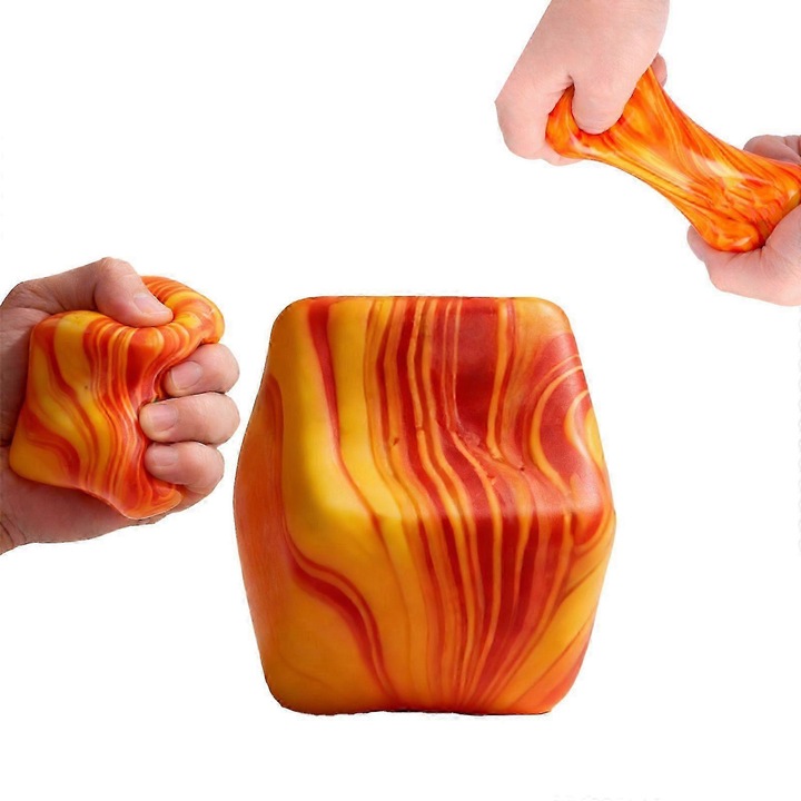 Cub de stres lent, mingi de stres din aluat, jucarii fidget moi, set jucarii pentru copii