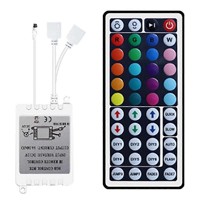Cutie de control RGB cu telecomanda 44 chei, accesorii electronice auto