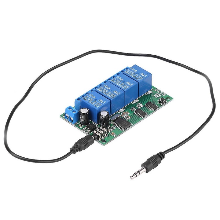 Modul decodor releu DTMF 4 canale 12V AD22B04