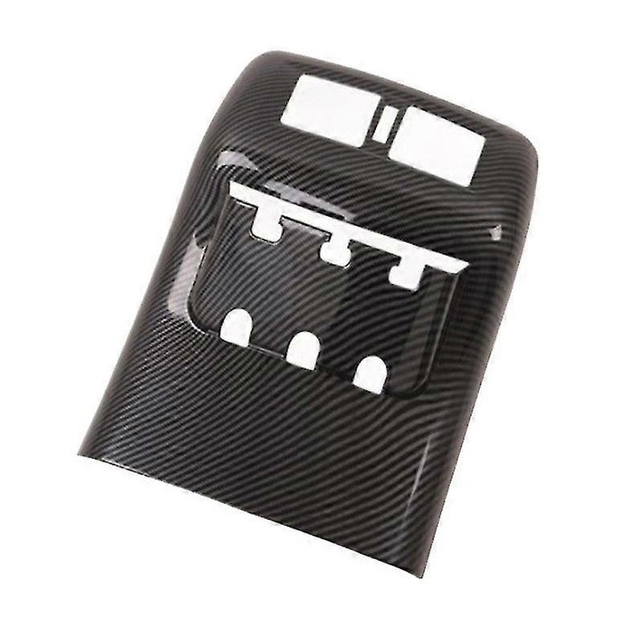 Légkondicionáló szellőzőburkolat a hátsó kartámaszhoz, Navara NP300 2016-2021, szénszálas