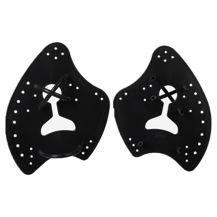 Padele de antrenament pentru inot, negru, L