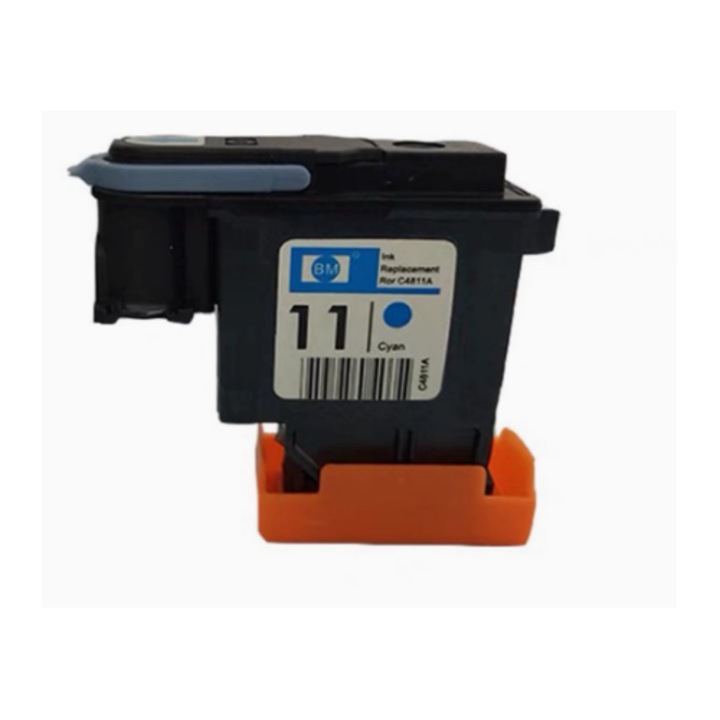 HP 11 kompatibilis tintasugaras nyomtatópatron, kék, 3 darabos készlet