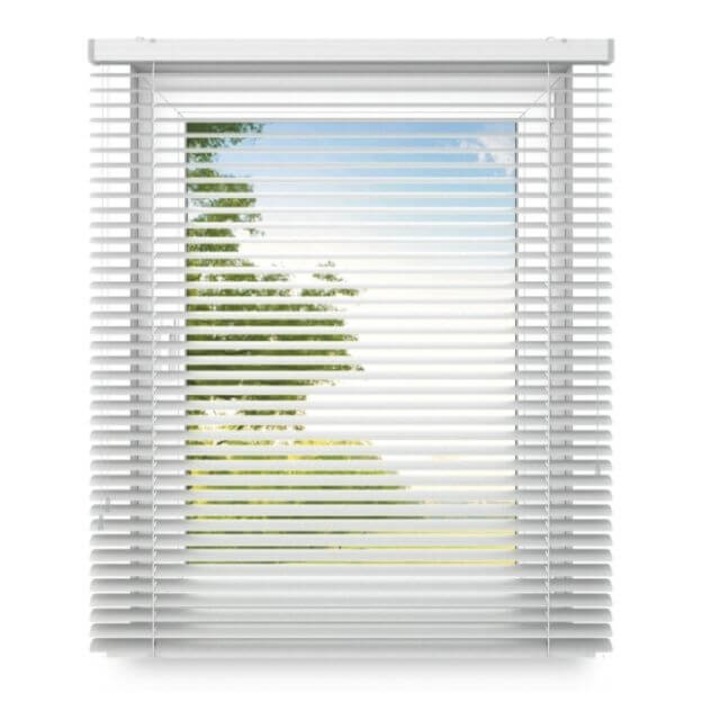 Jaluzele interioare din aluminiu 50 mm, Time4blinds la comanda 100x270 cm, Argintiu, reglare lumina