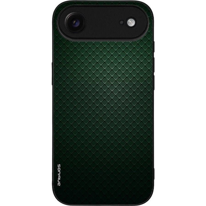 Husa telefon Sonique Carbon Series pentru Apple iPhone 17 Air, silicon, antisoc, verde