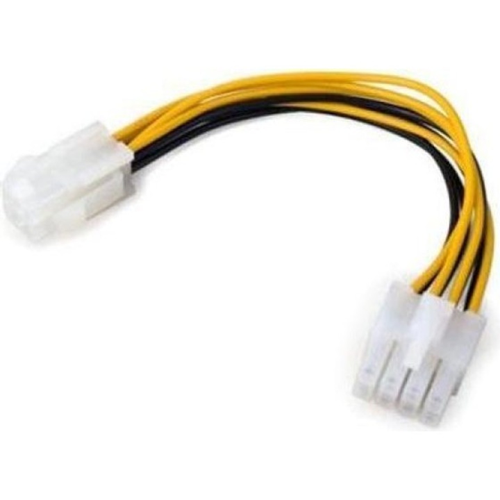 Adaptor VCom ATX P4 la 8pin EPS, 0.15m